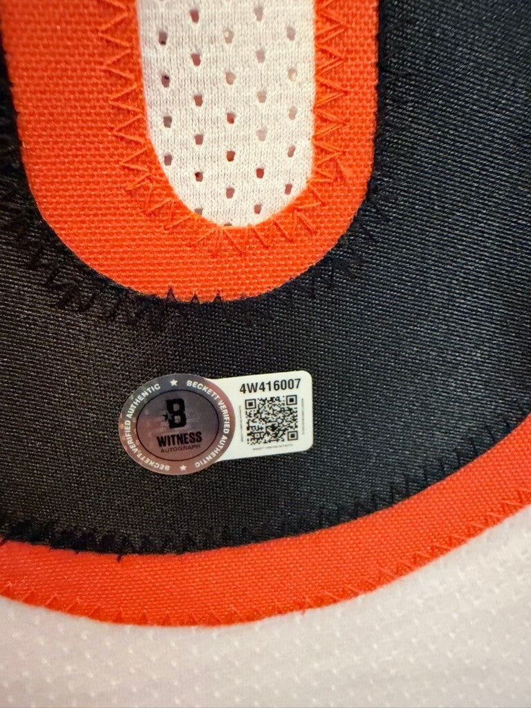 Chad Johnson Ochocinco Signed Bengals Custom #85 Jersey Beckett Witnessed