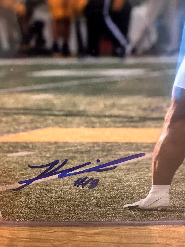 Kenyon Sadiq Signed Oregon Ducks 8x10 Photo #18 – JSA Signature Debut COA