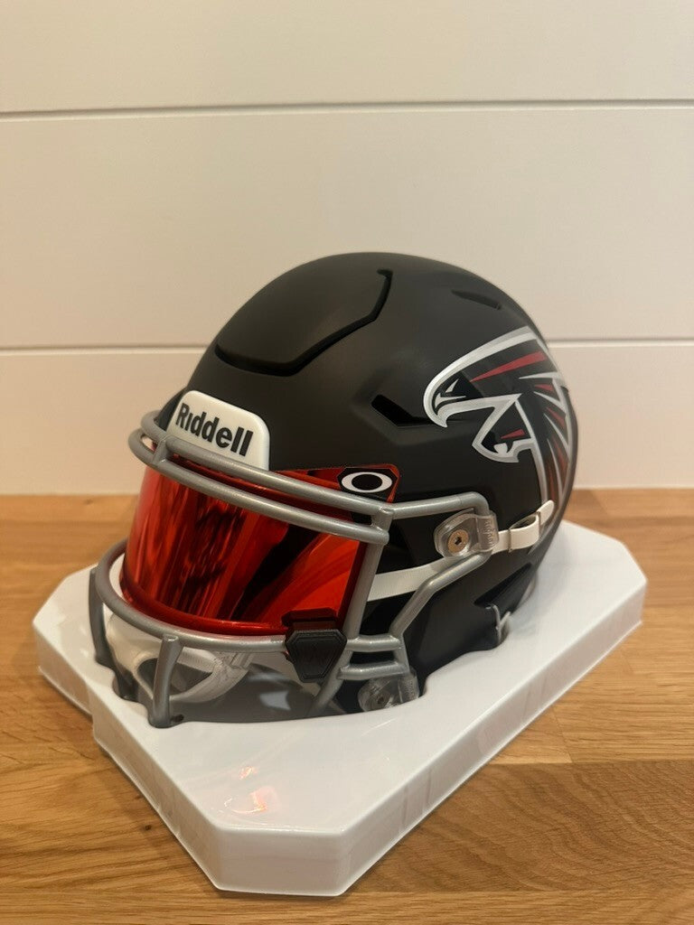 Michael Vick Signed Falcons Riddell MIDI SpeedFlex Helmet – Schwartz COA