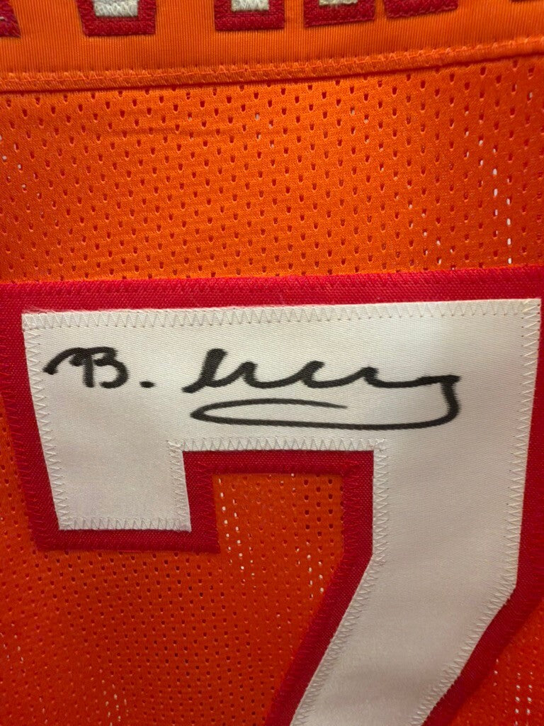Bucky Irving Signed Tampa Bay Buccaneers Creamsicle Custom Jersey Beckett BAS