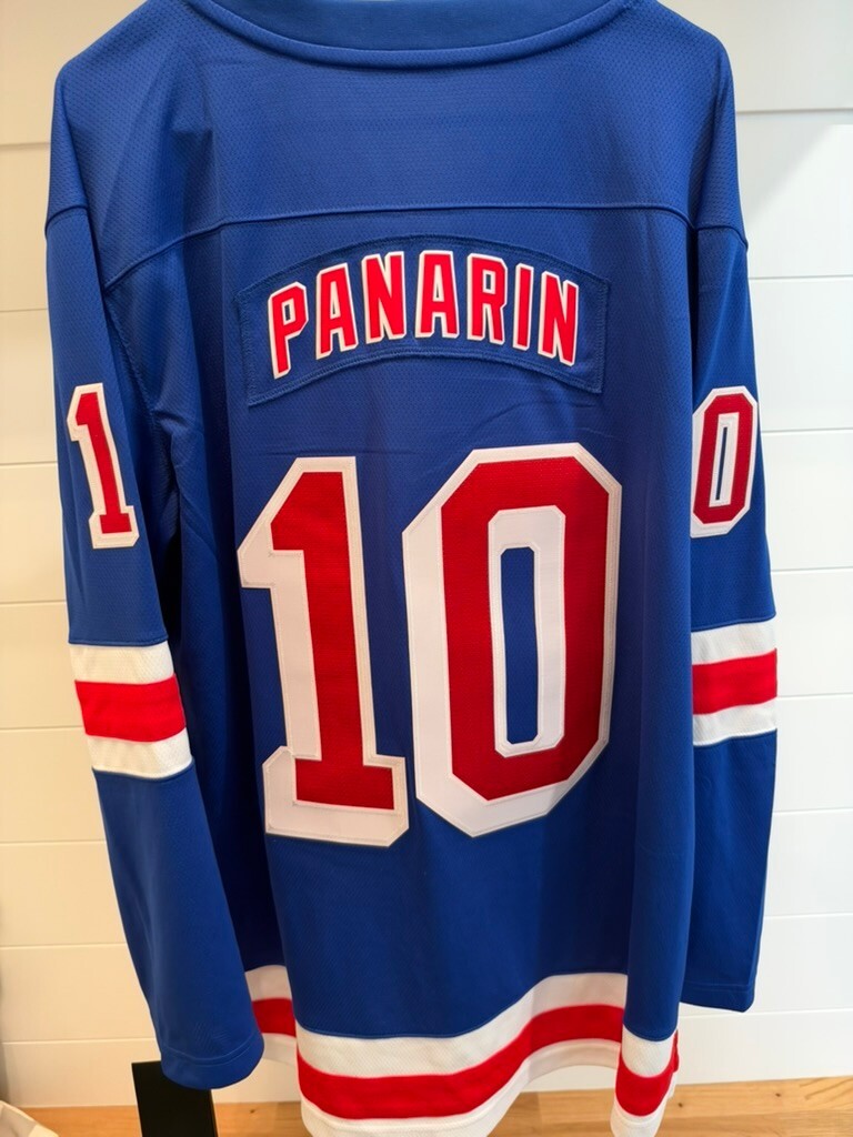 Artemi Panarin Rangers Fanatics Breakaway Jersey Women's 2XL Blue #10 NWT