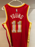 Trae Young Signed Atlanta Hawks Nike Icon Swingman Jersey Fanatics Authenticated