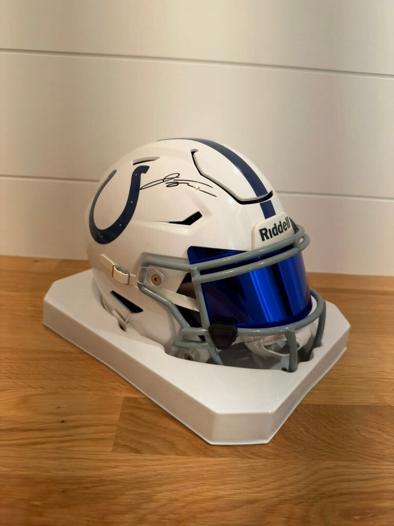 Jonathan Taylor Signed Colts Riddell SpeedFlex MIDI Helmet Metabilia Blue Visor