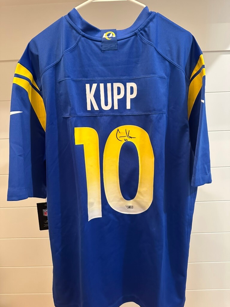 Cooper Kupp Signed Rams Super Bowl LVI Jersey Fanatics Authenticated