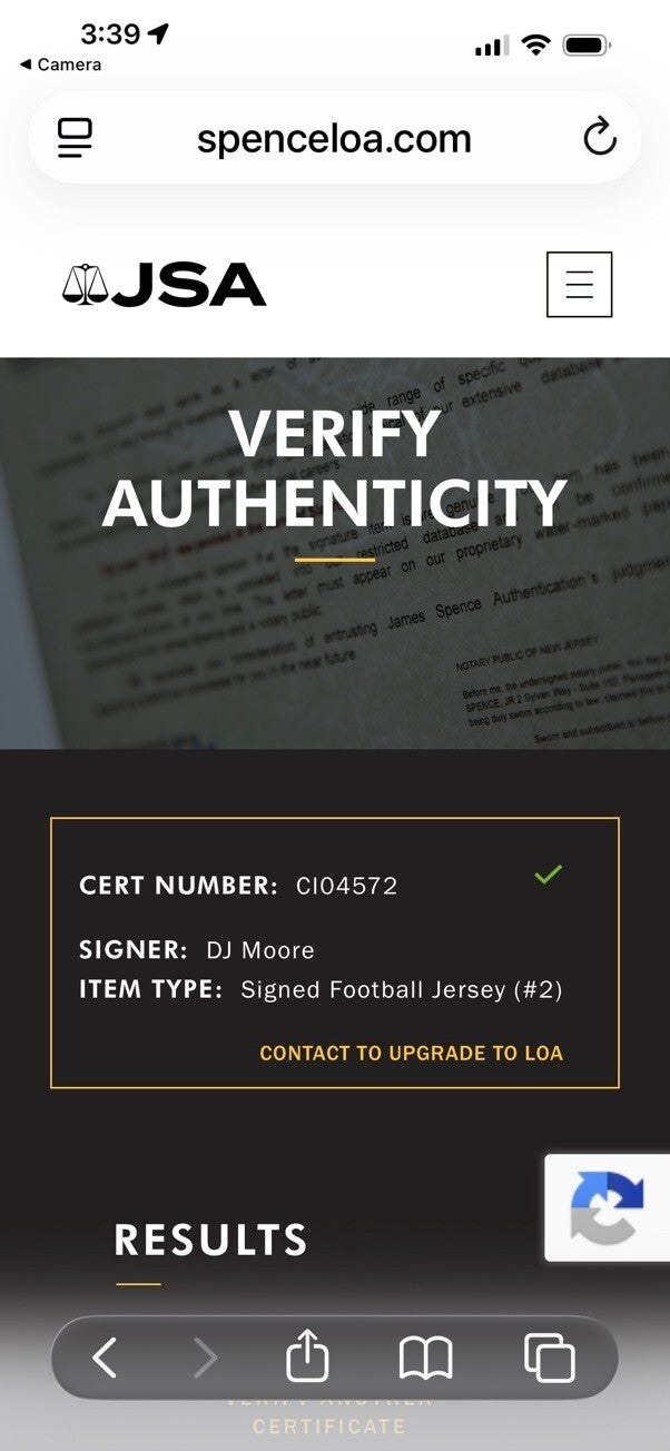 DJ Moore Signed Chicago Bears #2 Jersey – JSA Authenticated