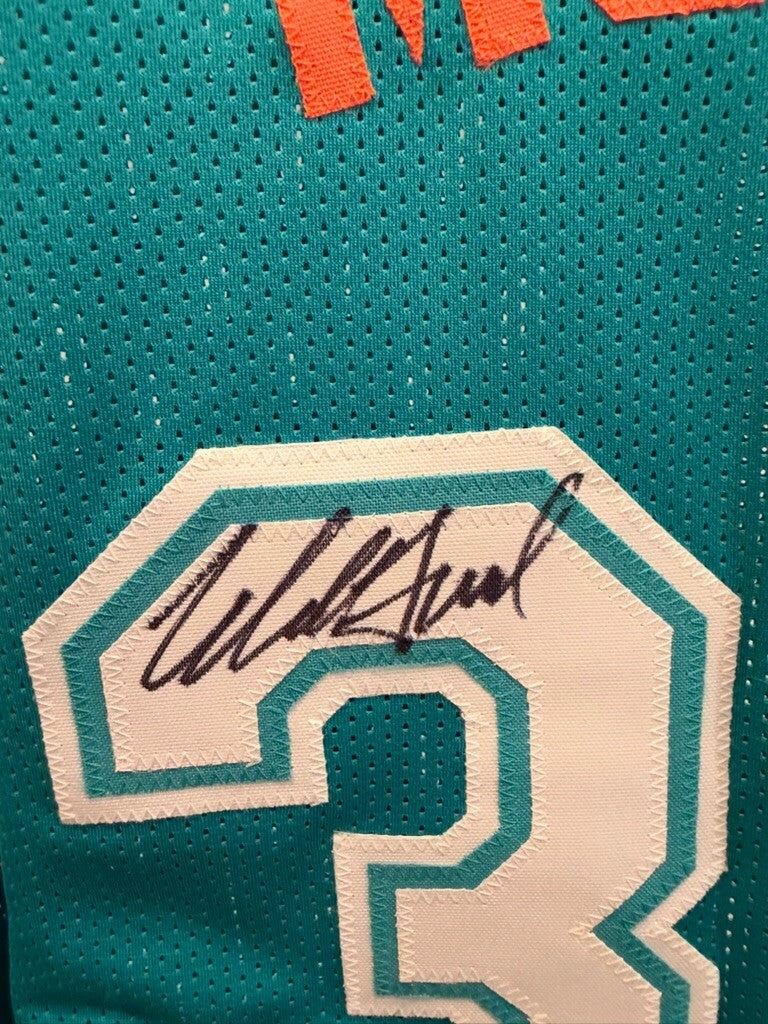 Will Ferrell Signed Jackie Moon Flint Tropics #33 Jersey Semi-Pro GA