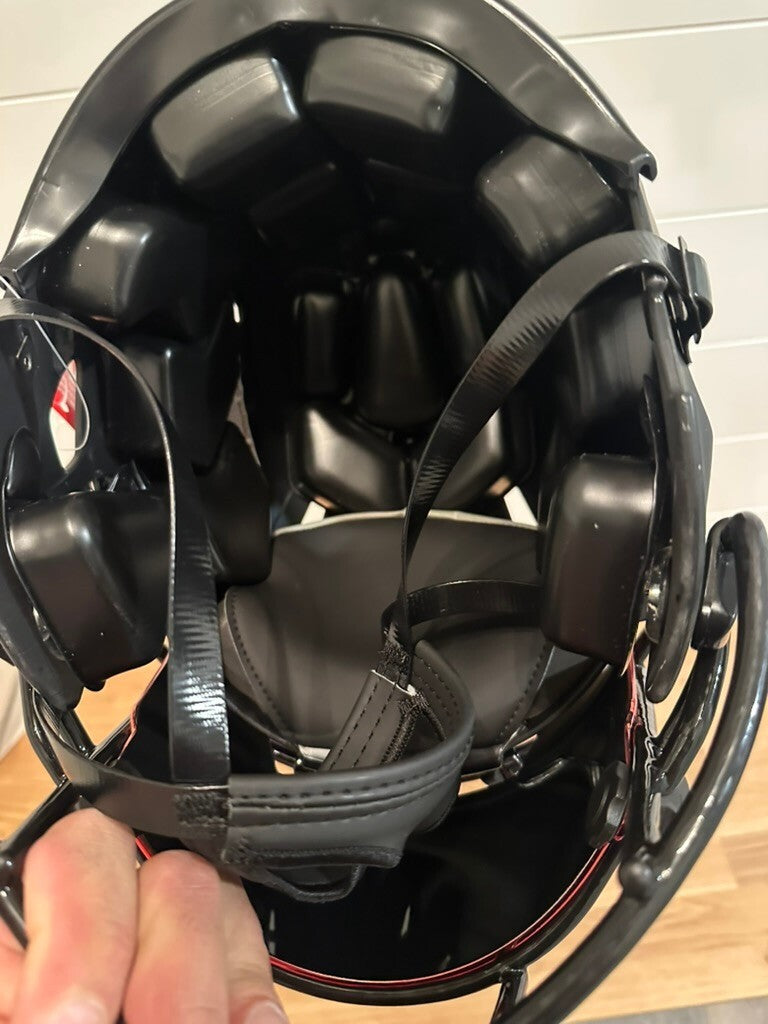 Julio Jones Signed Atlanta Falcons Blackout Full-Size Helmet – Beckett Witnessed