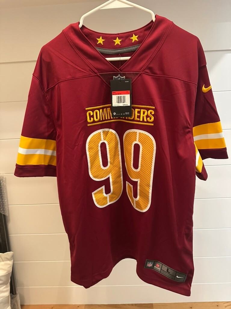 Chase Young #99 Washington Commanders Nike Vapor Limited Jersey L NWT