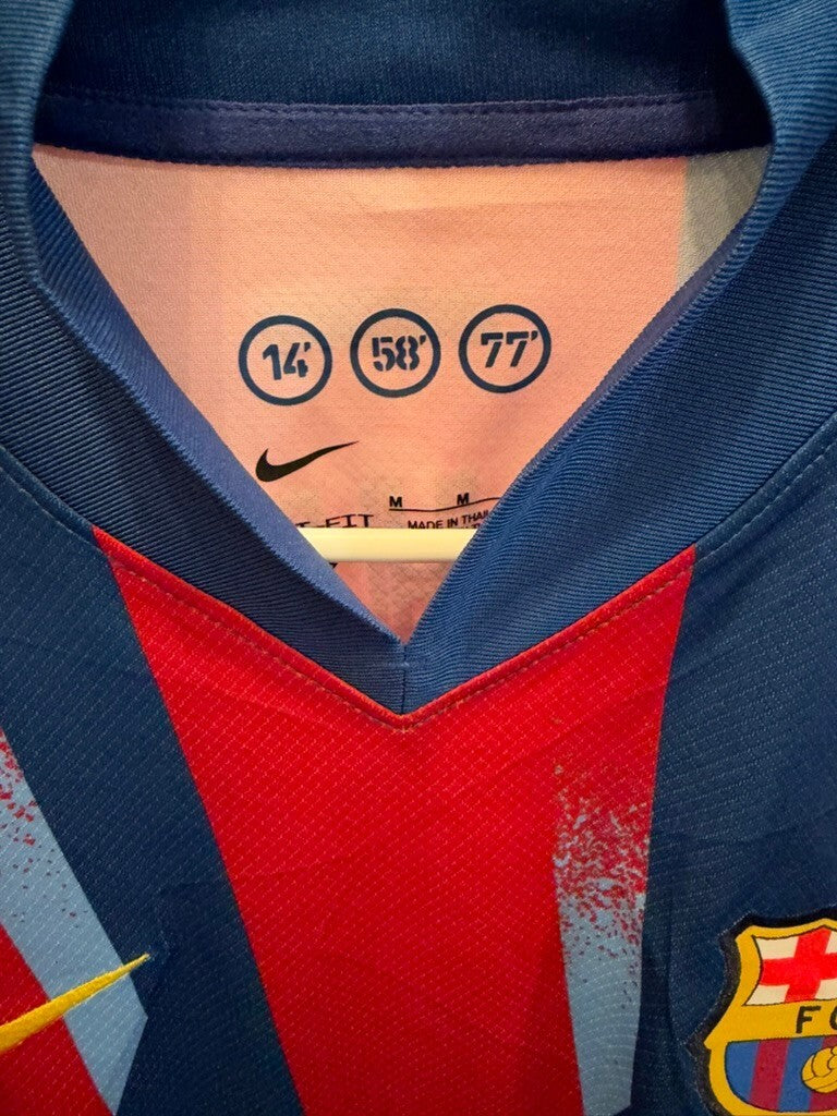 Raphinha Signed FC Barcelona #11 Soccer Jersey Beckett BAS Size Medium
