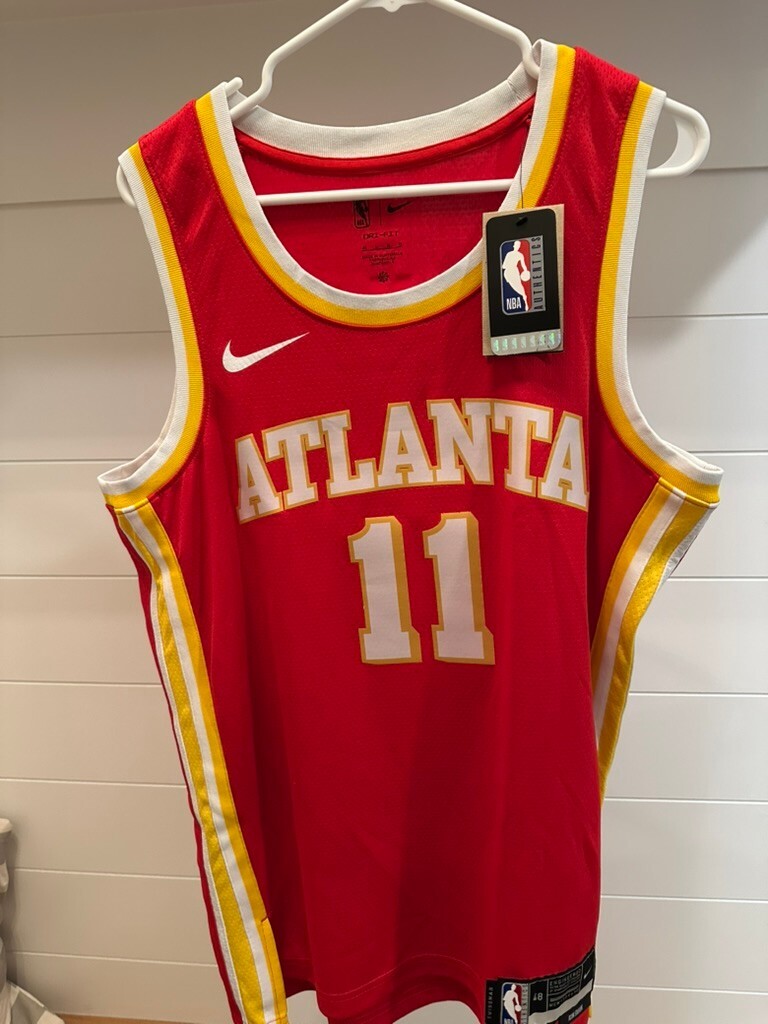 Trae Young Signed Atlanta Hawks Nike Icon Swingman Jersey Fanatics Authenticated