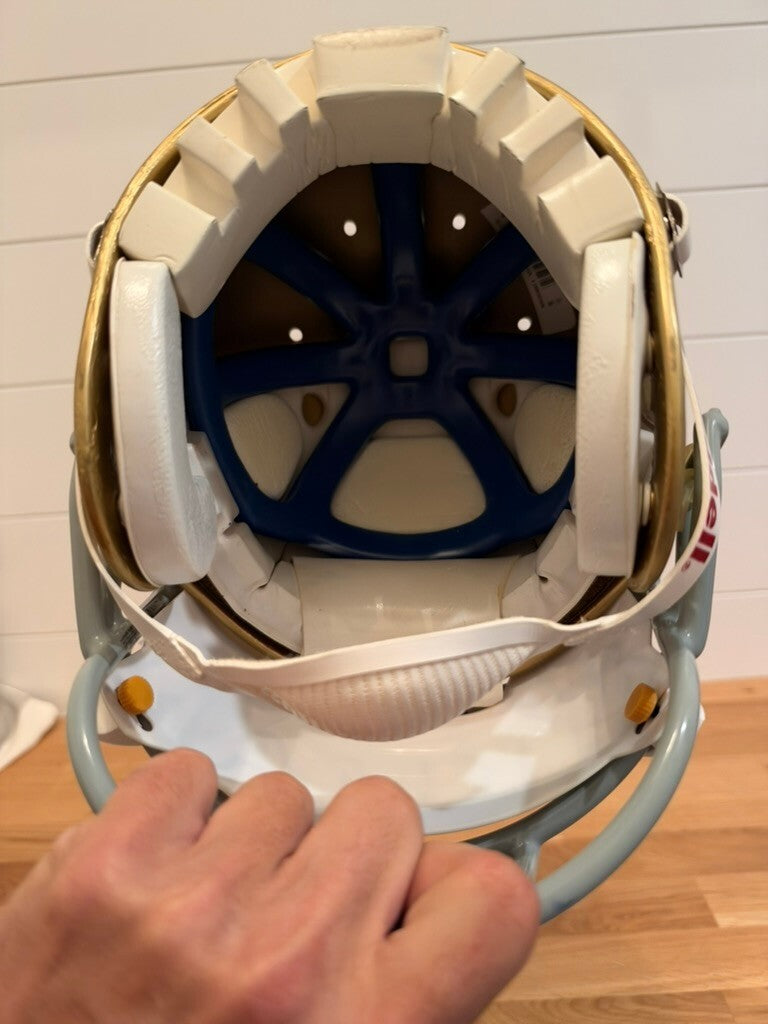 Troy Aikman Signed UCLA Bruins Riddell Full Size Helmet Custom Visor