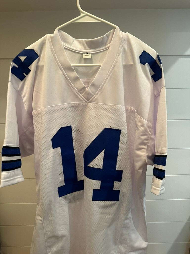 Craig Morton Signed Dallas Cowboys #14 Jersey SB VI Champs JSA WSA Auto