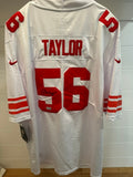 Lawrence Taylor Signed New York Giants Nike Replica On-Field Jersey Beckett COA