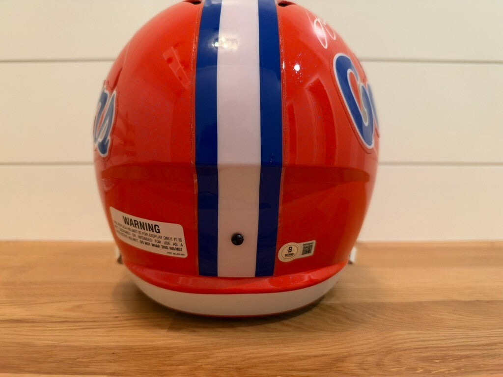 Ricky Pearsall Signed Florida Gators Full Size Speed Replica Helmet Beckett