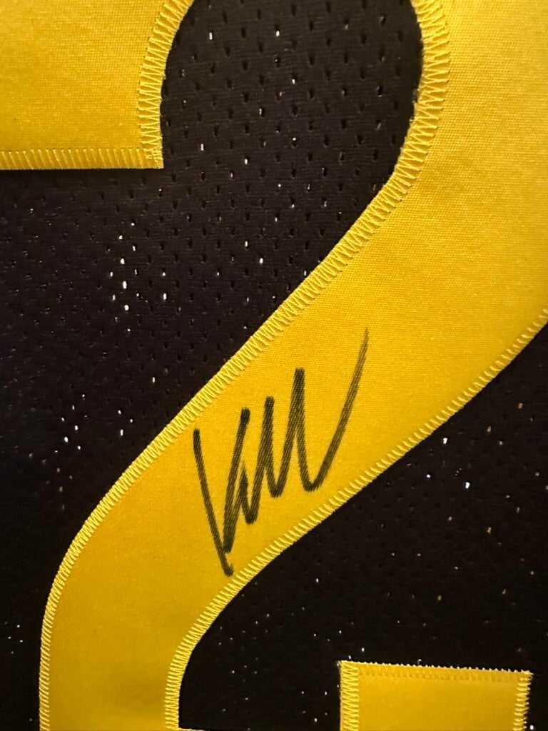 Kyren Williams Signed Los Angeles Rams Black Custom Jersey #23 JSA