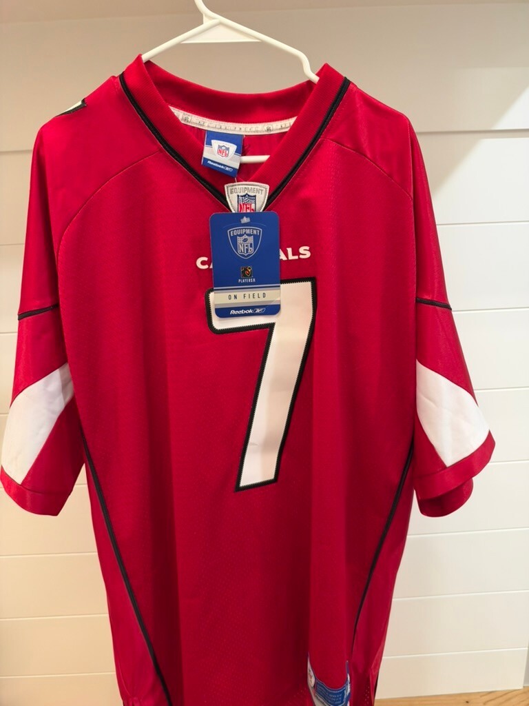 Matt Leinart Signed Arizona Cardinals Reebok XL Red #7 Jersey WSA COA