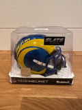 Kyren Williams Signed Rams Riddell Speed Mini Helmet #23 BAS Witnessed