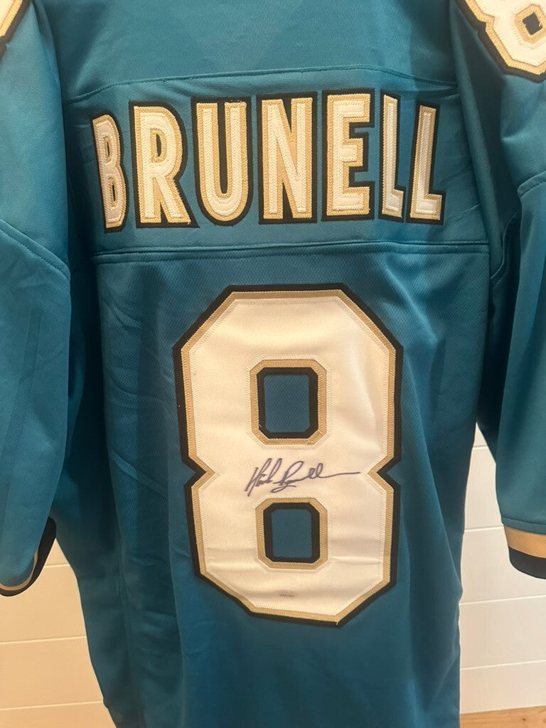 Mark Brunell Signed Jaguars #8 Jersey JSA