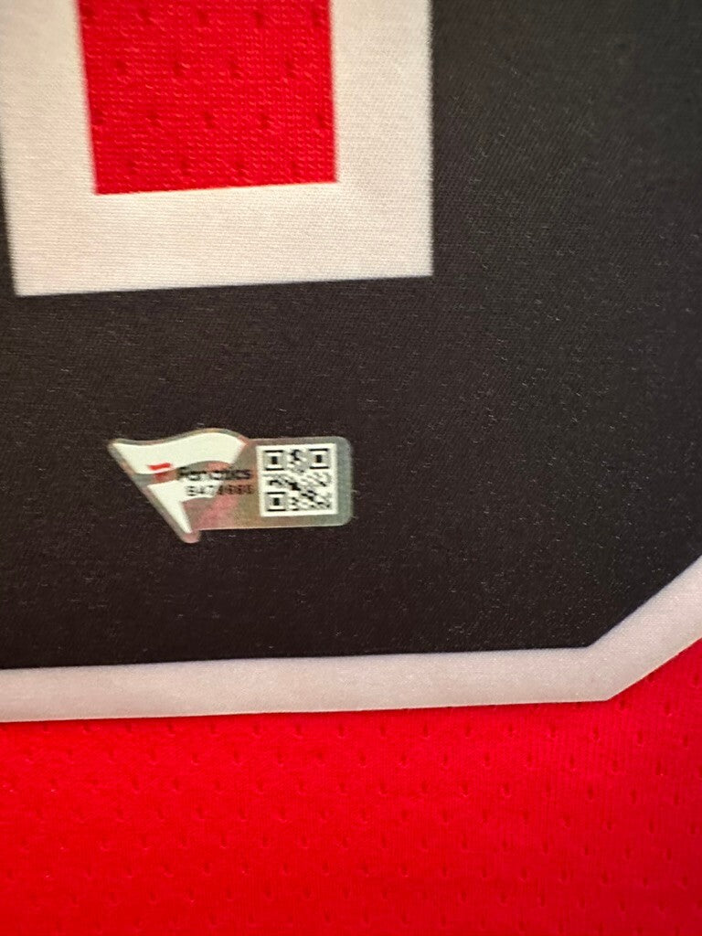 Coby White #0 Signed Chicago Bulls Nike Swingman Jersey Fanatics COA Sz 52