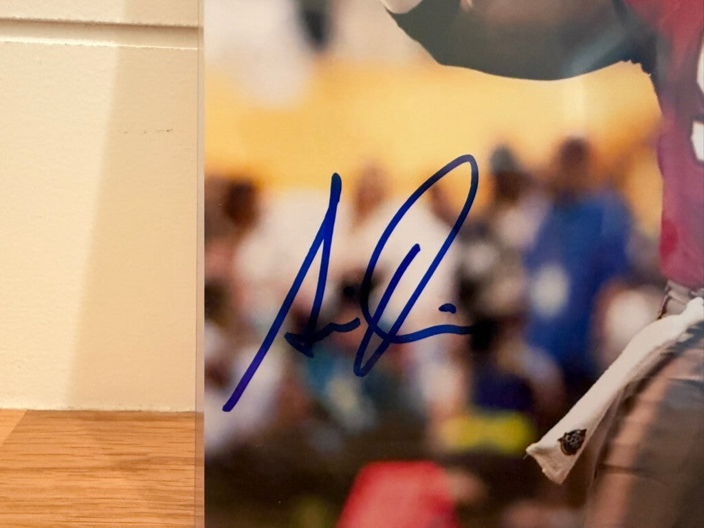 Simeon Rice Signed 8x10 Photo Tampa Bay Buccaneers Super Bowl XXXVII JSA