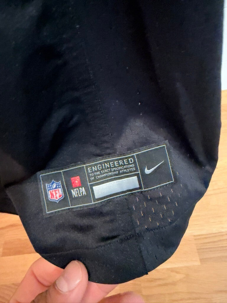 Ashton Jeanty Signed Raiders Nike Game Jersey XL Black Fanatics Authenticated