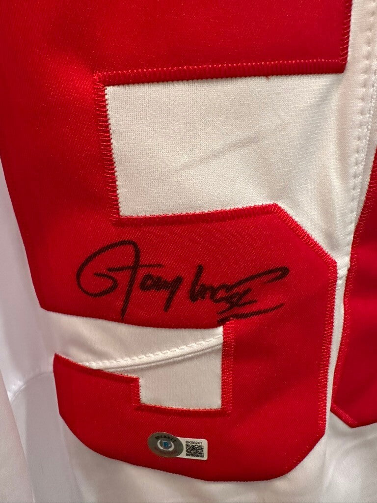 Lawrence Taylor Signed New York Giants Nike Replica On-Field Jersey Beckett COA
