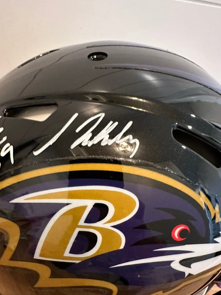 Mark Andrews Signed Ravens Full Size Speed Authentic Helmet Fanatics BAS