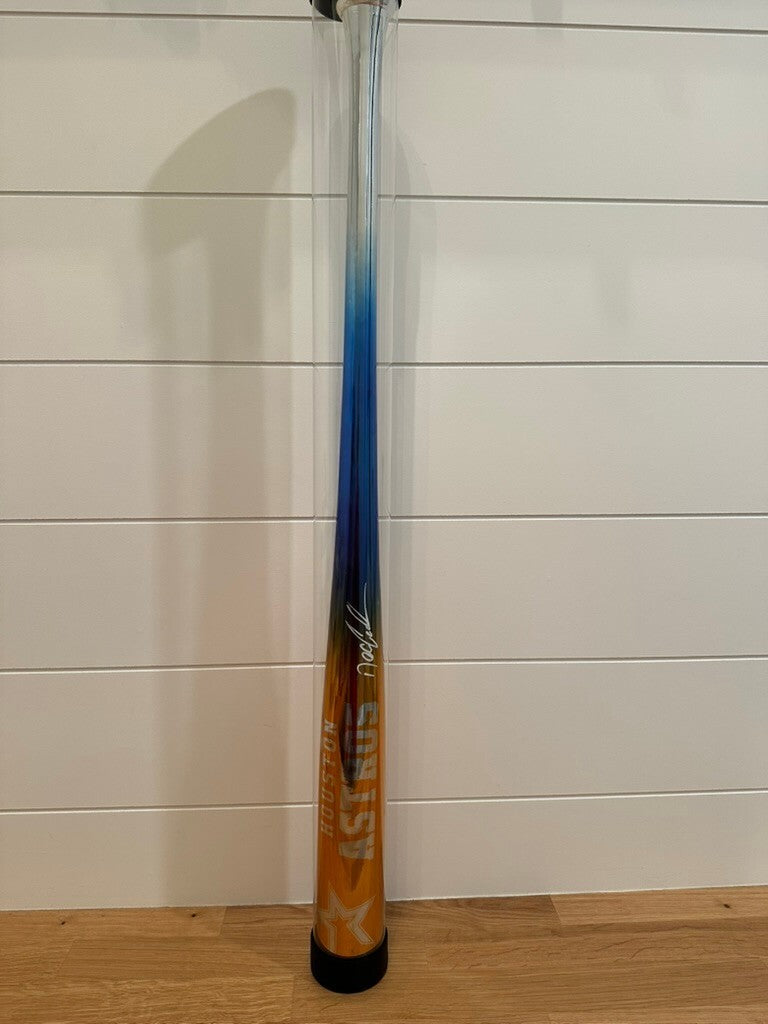 Dwight “Doc” Gooden Signed Houston Astros Full Size Bat Beckett BAS Witness