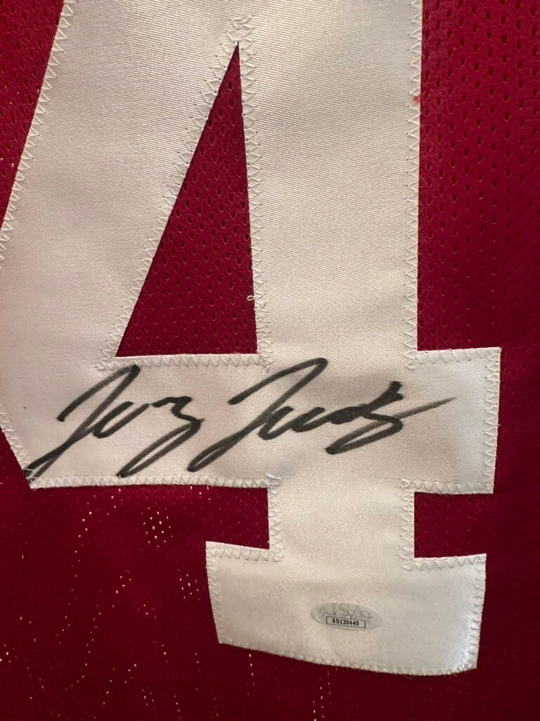 Jerry Jeudy Signed Alabama #4 Jersey JSA
