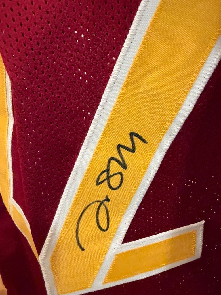 Jacory Croskey-Merritt Signed Washington Commanders #22 Custom Jersey JSA