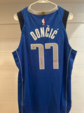 Luka Doncic Signed Dallas Mavericks Nike Authentic Jersey #77 Size 48 PSA