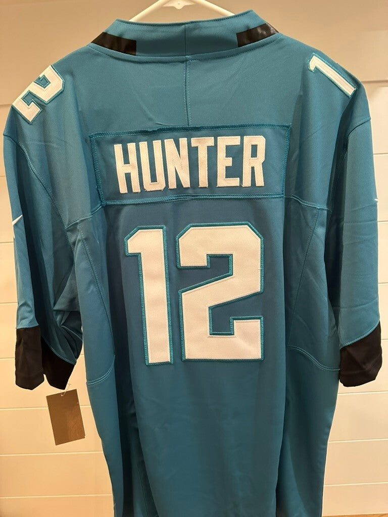 Travis Hunter #12 Jacksonville Jaguars Nike Dri-FIT Jersey Teal XL – New