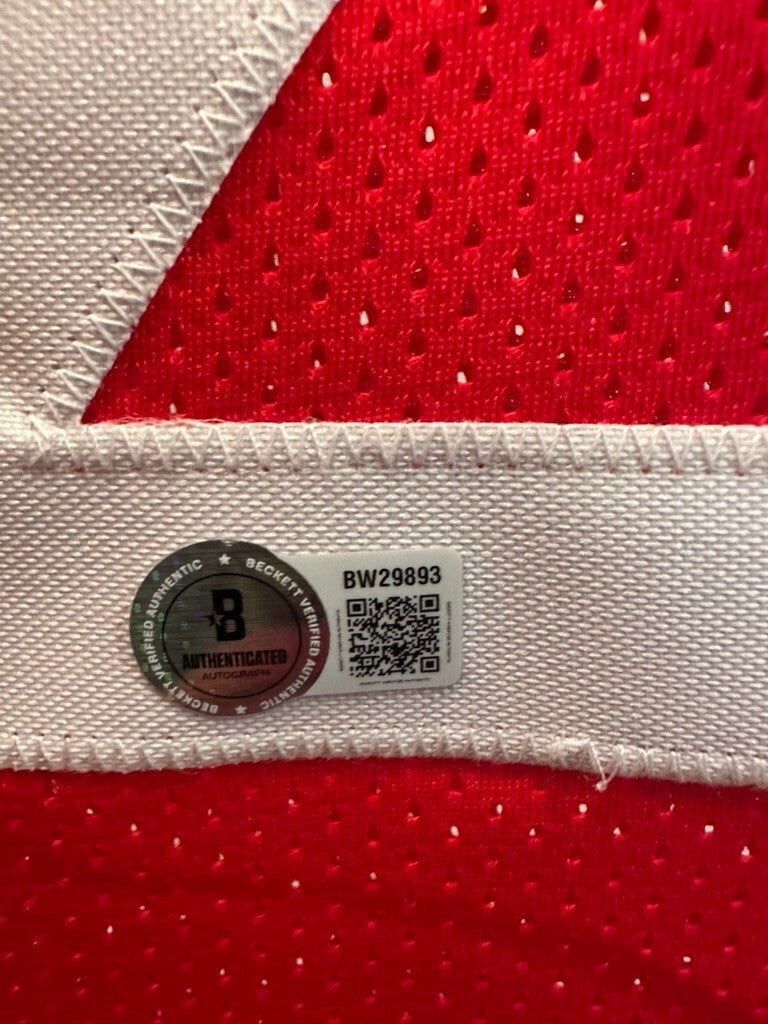 Autographed Alperen Sengun Houston Rockets #28 Basketball Jersey with Beckett CO