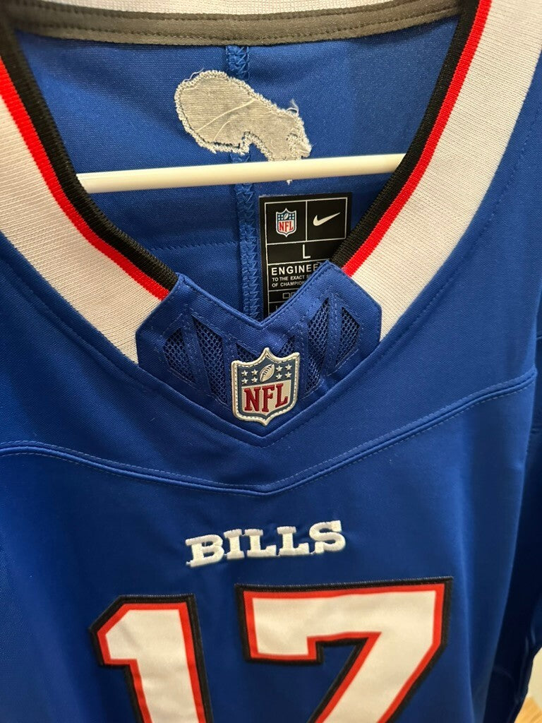 Josh Allen #17 Buffalo Bills Nike NFL On-Field Jersey – Men’s Large – New w/ Tag