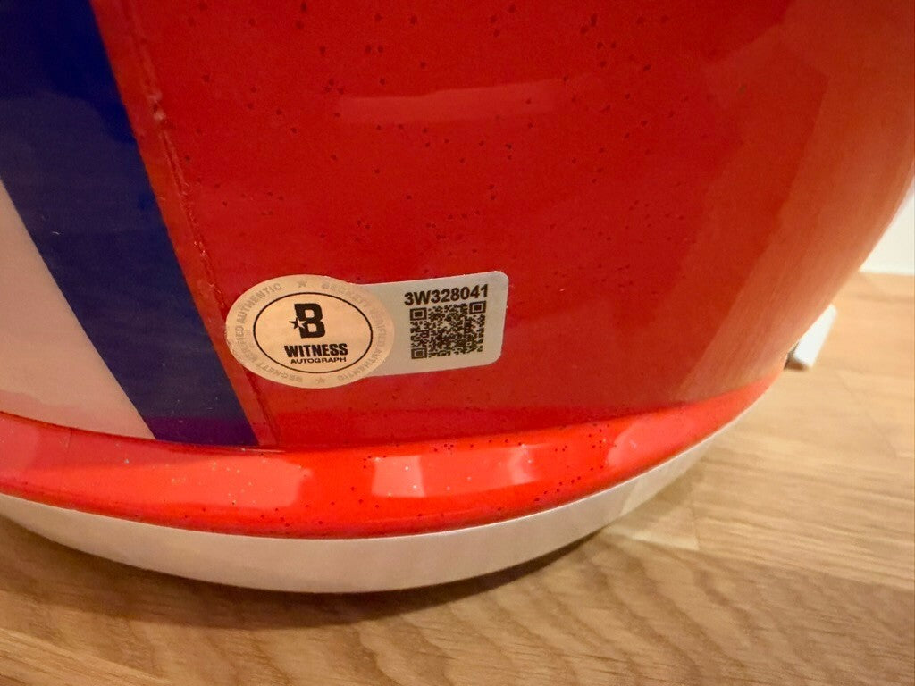 Ricky Pearsall Signed Florida Gators Full Size Speed Replica Helmet Beckett