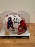 Earl Campbell Signed Houston Oilers Mini Helmet HOF 91 Beckett Witnessed