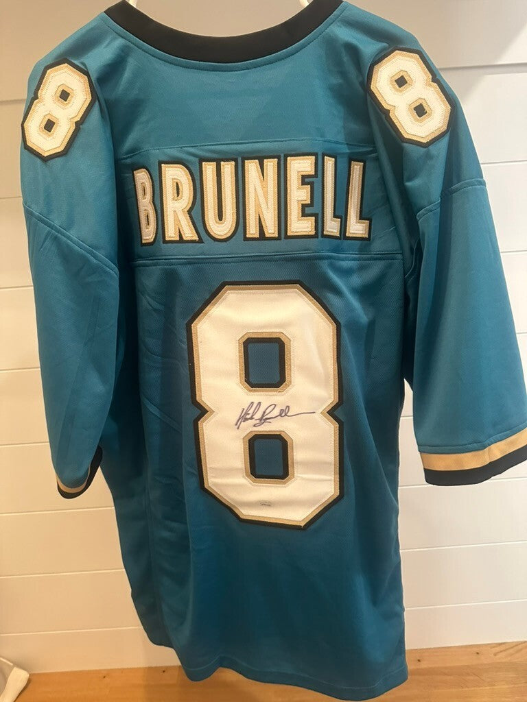 Mark Brunell Signed Jaguars #8 Jersey JSA