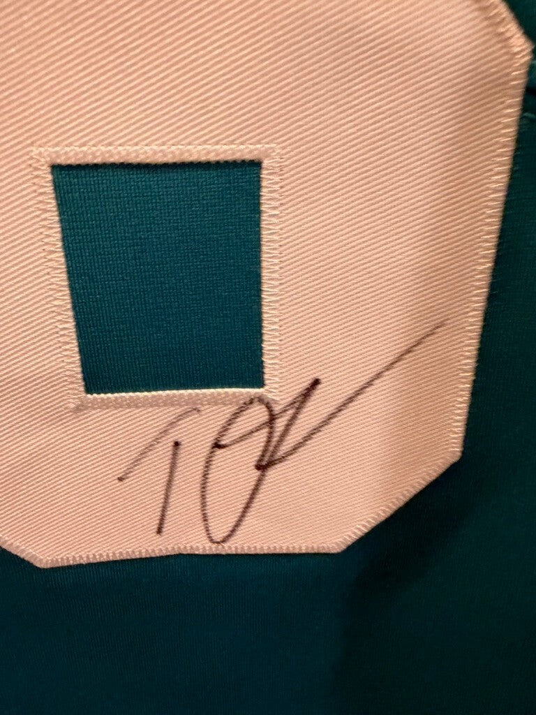 Trevor Lawrence Signed Jaguars #16 Teal Nike Replica Jersey Large Wilder COA