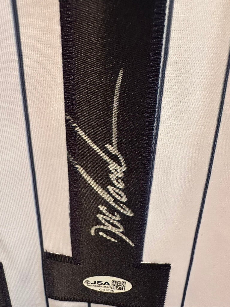 Dwight “Doc” Gooden Signed New York Yankees #11 Pinstripe Jersey JSA COA