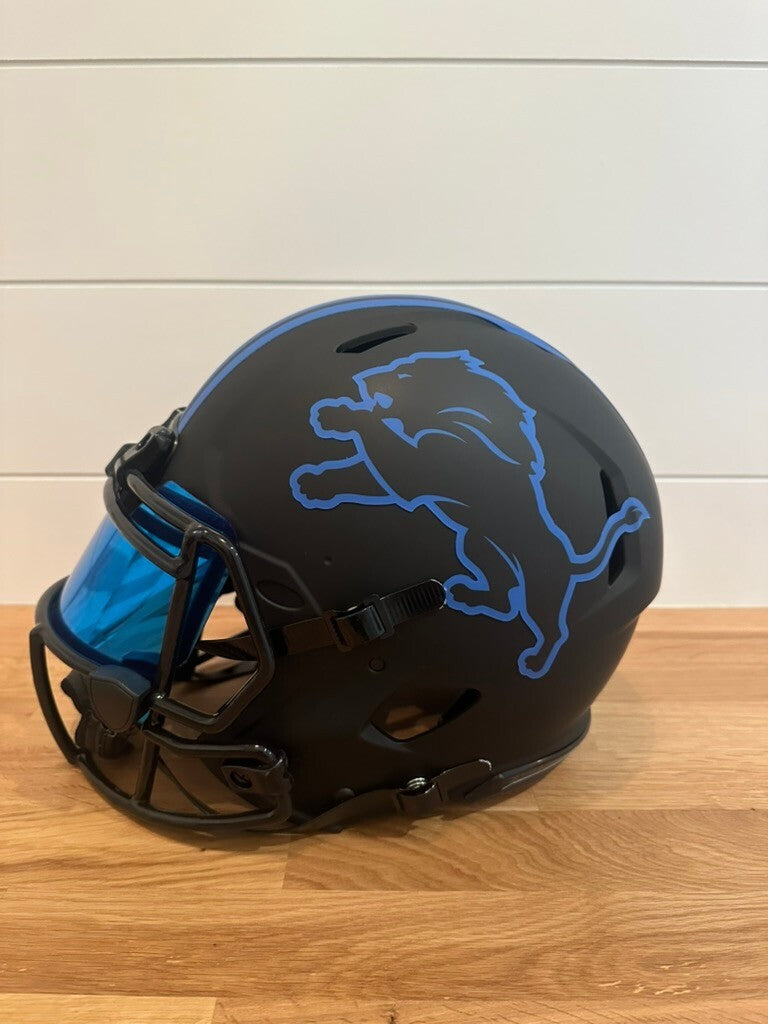 Kenny Golladay Signed Detroit Lions Full-Size Black Helmet – JSA Witnessed