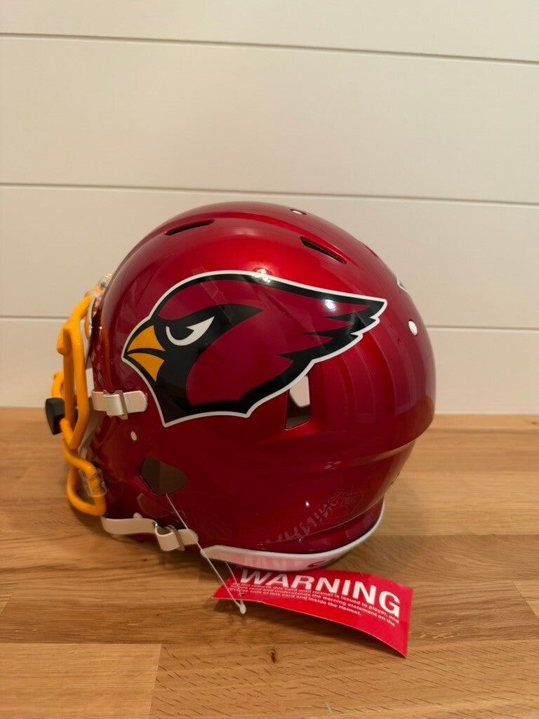 Kurt Warner Signed Cardinals Full Size Authentic Helmet Beckett Witnessed