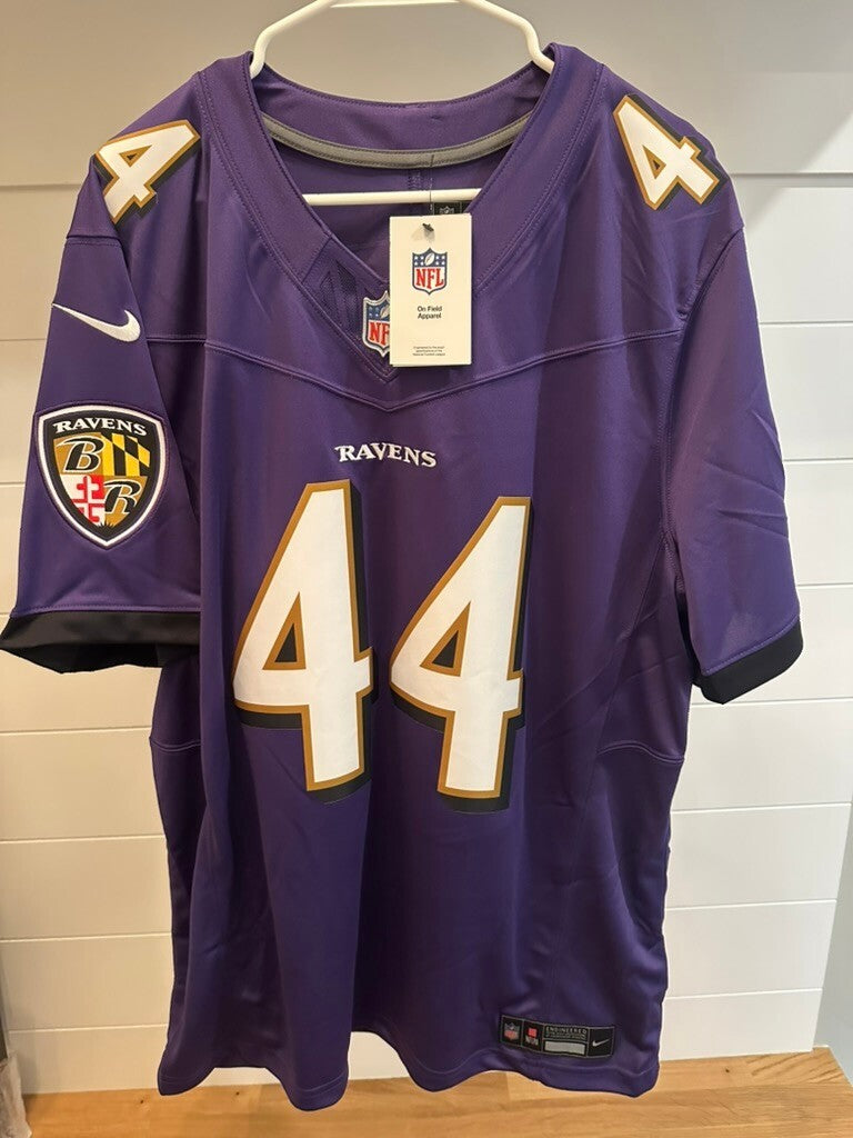 Marlon Humphrey Baltimore Ravens Nike NFL Jersey #44 Purple Men’s XL NWT