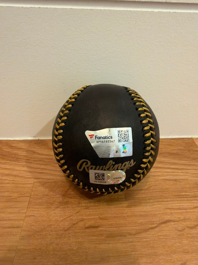 Noah Syndergaard Signed Black Gold Rawlings MLB Baseball Fanatics Authenticated