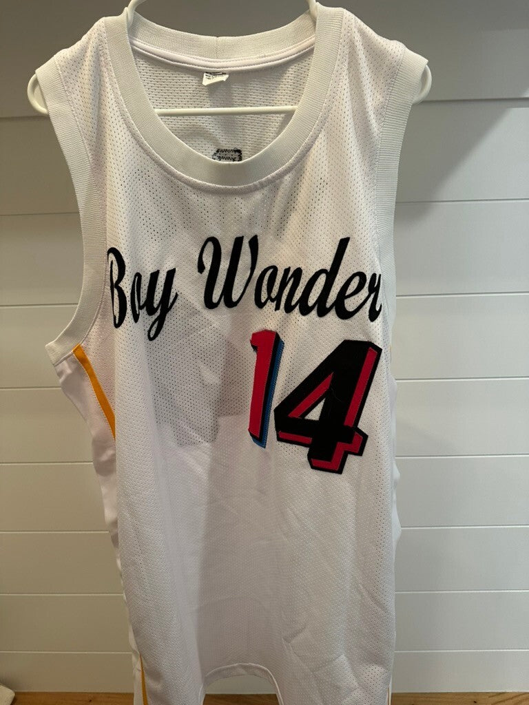 Boy Wonder #14 Tyler Herro Signed Basketball Jersey with JSA Authentication