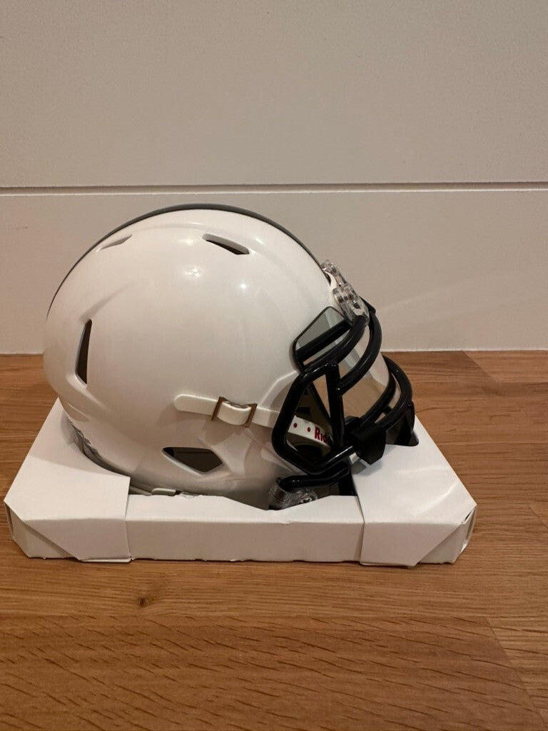 Parker Washington Signed Penn State Riddell Speed Mini Helmet Beckett BAS