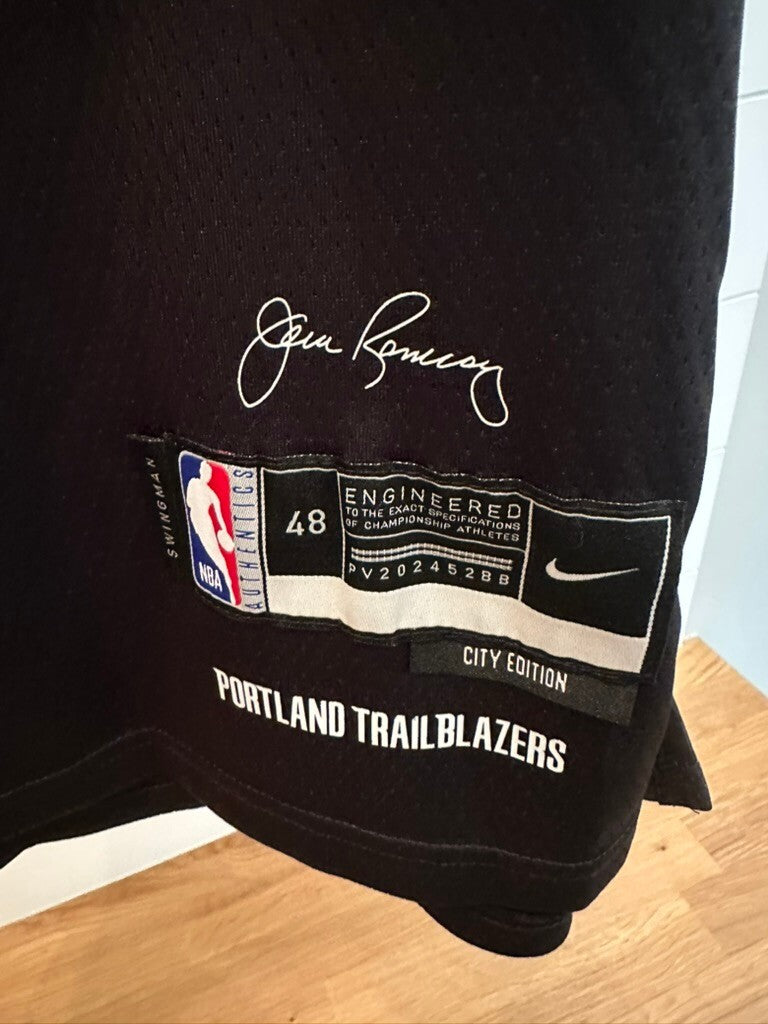 Scoot Henderson Signed Portland Trail Blazers Nike City Edition Jersey JSA