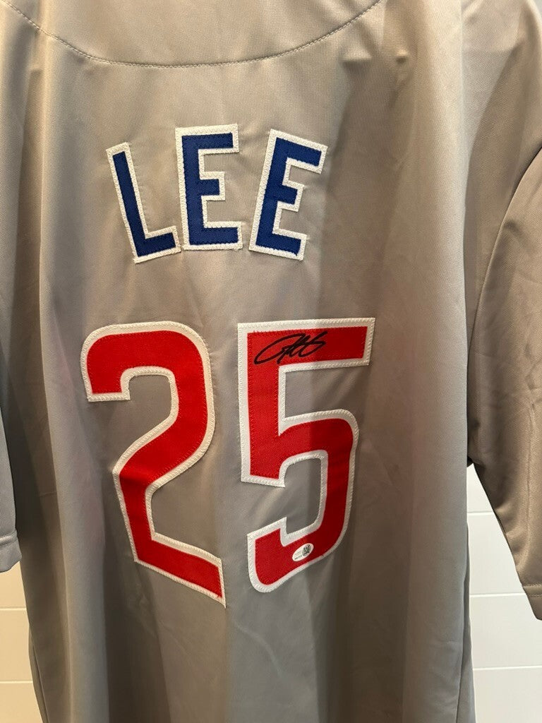 Derrek Lee Signed Chicago White Sox Jersey #25 JSA Certified