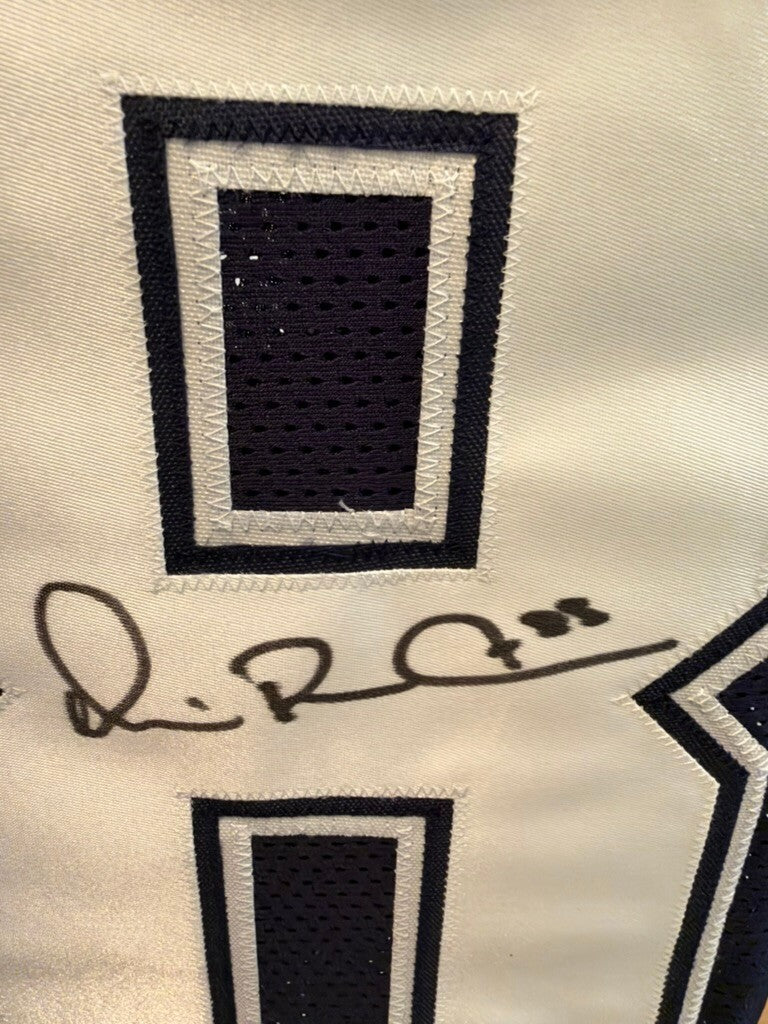 Michael Irvin Signed Cowboys Custom Navy #88 Jersey XL Beckett Witnessed