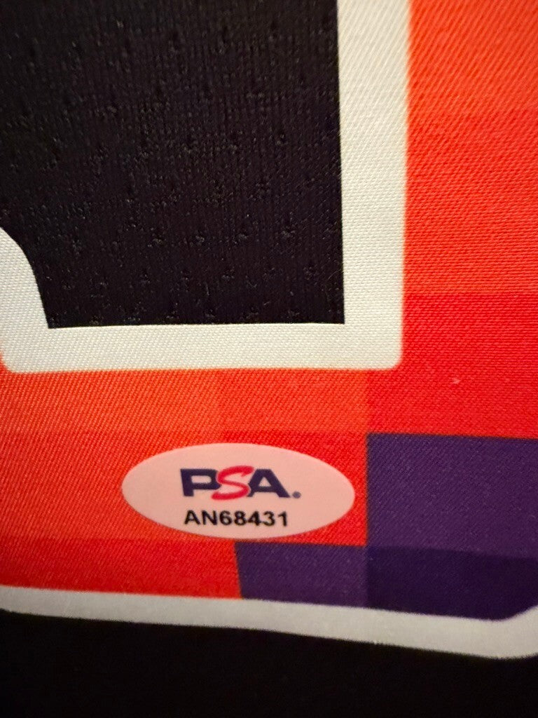 Bradley Beal Signed Phoenix Suns Jordan Swingman Jersey Black L 48 PSA