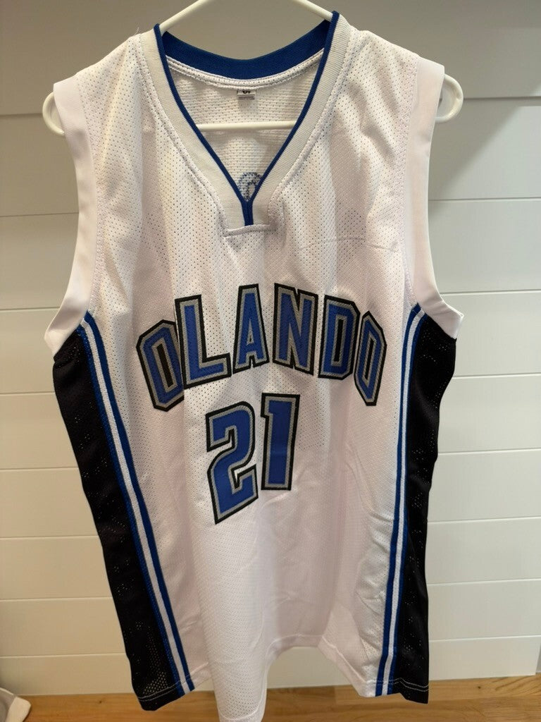 Moritz Mo Wagner Signed Orlando Magic Custom Jersey XL Pristine Authenticated